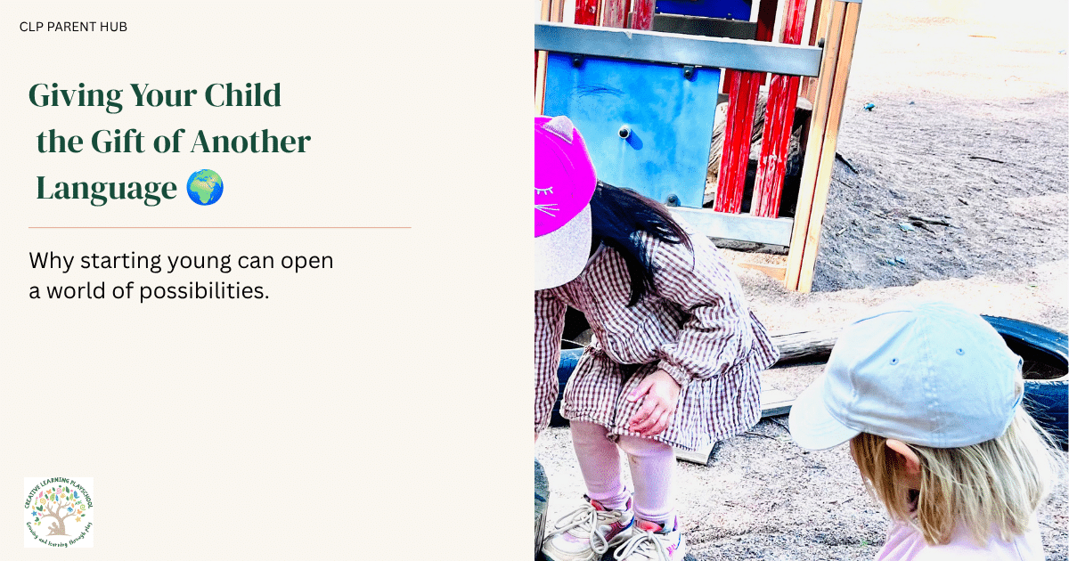Children learning through play at Creative Learning Playschool – CLP Parent Hub